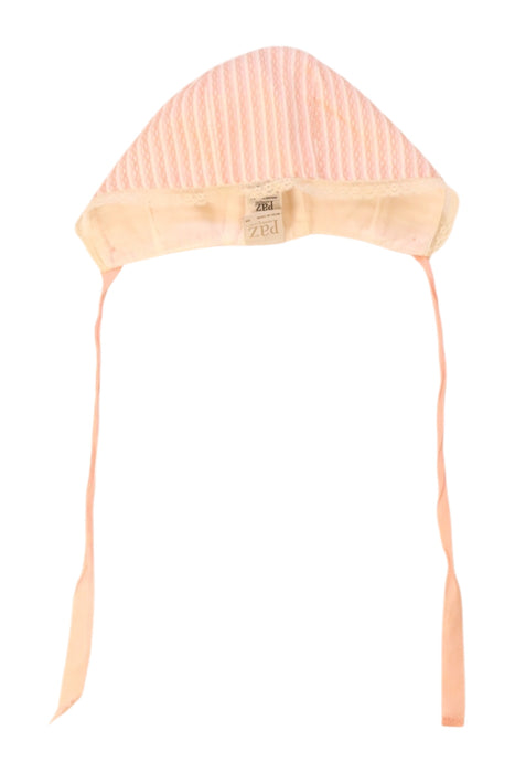 A Peach Winter Hats from Paz Rodriguez in size 6-12M for girl. (Back View)