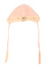 A Peach Winter Hats from Paz Rodriguez in size 6-12M for girl. (Back View)