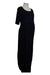 A Black Short Sleeve Dresses from Seraphine in size Maternity-L for maternity. (Front View)
