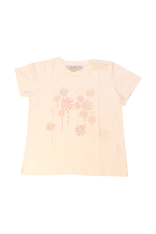 A White Short Sleeve T Shirts from Dior in size 3T for girl. (Front View)