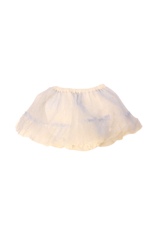 A White Tulle Skirts from Dior in size 2T for girl. (Front View)