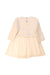 A Ivory Sweater Dresses from Dior in size 3T for girl. (Back View)