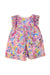 A Multicolour Sleeveless Rompers from Jacadi in size 0-3M for girl. (Back View)