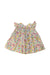 A Multicolour Sleeveless Dresses from Jacadi in size 3-6M for girl. (Front View)