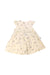 A Multicolour Sleeveless Dresses from Petit Bateau in size 12-18M for girl. (Front View)