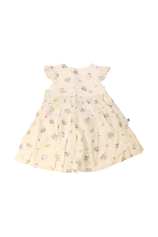 A Multicolour Sleeveless Dresses from Petit Bateau in size 12-18M for girl. (Front View)