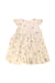 A Multicolour Sleeveless Dresses from Petit Bateau in size 12-18M for girl. (Back View)
