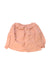 A Peach Long Sleeve Tops from Bonton in size 2T for girl. (Back View)