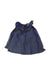 A Blue Sleeveless Dresses from Louis Louise in size 12-18M for girl. (Front View)