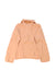 A Beige Long Sleeve Polos from Excuse My French in size 2T for girl. (Back View)