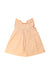 A Peach Sleeveless Dresses from Bonpoint in size 2T for girl. (Front View)