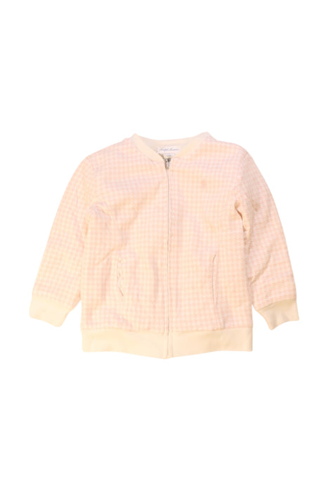 A Ivory Lightweight Jackets from Ralph Lauren in size 2T for neutral. (Front View)
