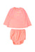 A Peach Rash Guards from Bonpoint in size 2T for girl. (Front View)