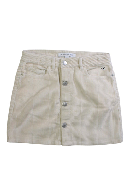 A Beige Short Skirts from Calvin Klein in size 10Y for girl. (Front View)