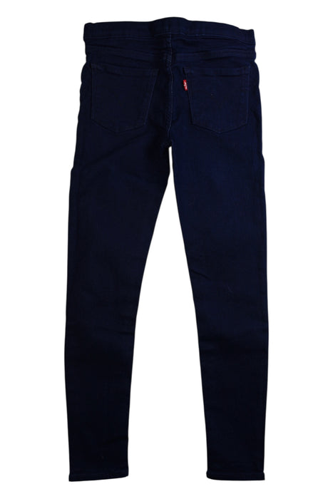 A Navy Jeggings from Levi's in size 12Y for neutral. (Back View)