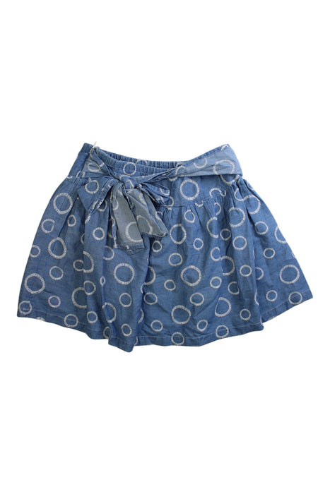 A Blue Mid Skirts from I Pinco Pallino in size 14Y for girl. (Back View)