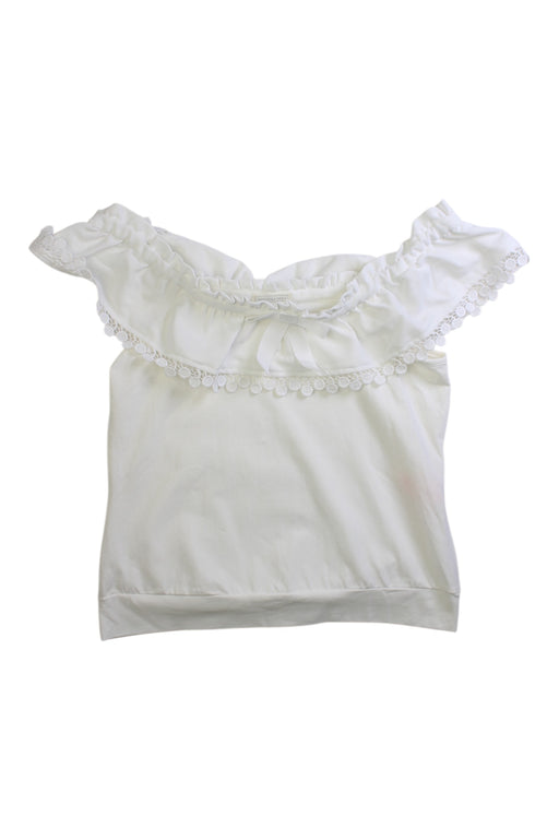 A White Strapless Tops from Nicholas & Bears in size 14Y for girl. (Front View)