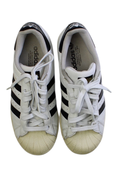 A Black Sneakers from Adidas in size 11Y for neutral. (Back View)