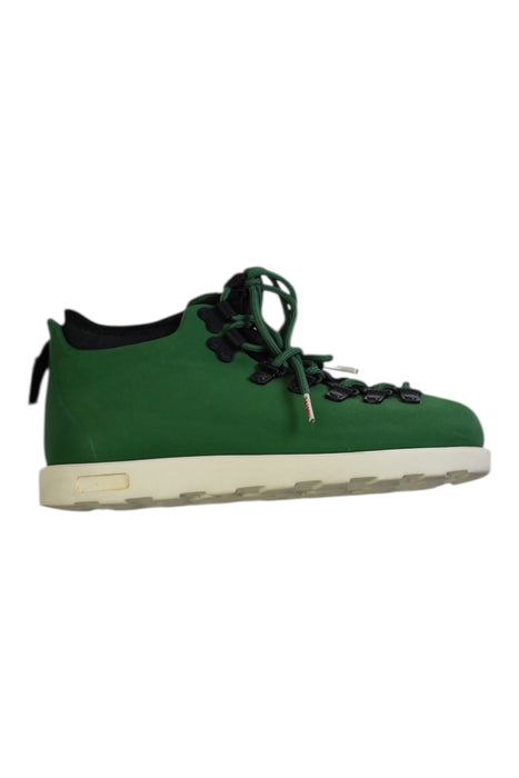 A Green Rain Boots from Native Shoes in size 13Y for neutral. (Front View)