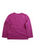 A Pink Long Sleeve T Shirts from Roots in size 5T for girl. (Back View)