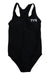 A Black Swimsuits from TYR in size 8Y for girl. (Front View)