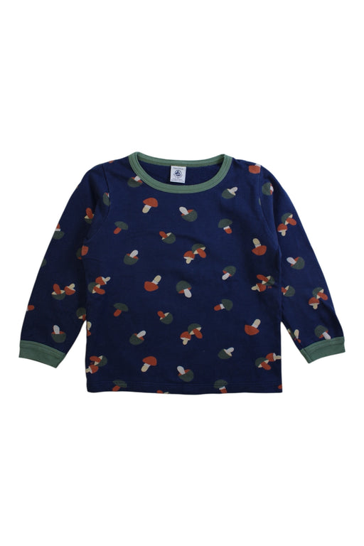 A Multicolour Long Sleeve Tops from Petit Bateau in size 5T for boy. (Front View)