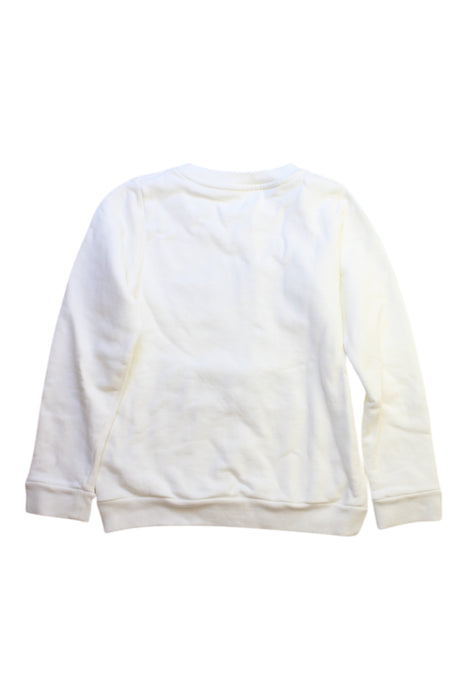 A White Crewneck Sweatshirts from Loro Piana in size 6T for neutral. (Back View)