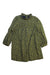 A Green Long Sleeve Dresses from Bonpoint in size 6T for girl. (Front View)