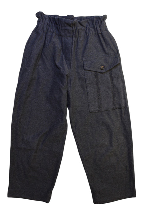 A Blue Casual Pants from Brunello Cucinelli in size 6T for girl. (Front View)
