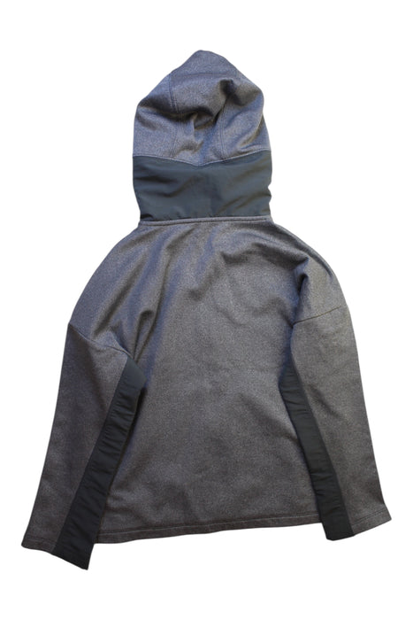 A Grey Hooded Sweatshirts from Under Armour in size 8Y for boy. (Back View)