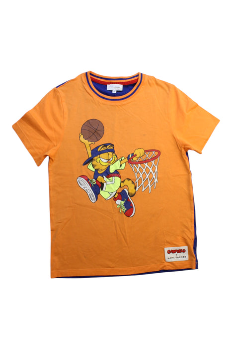 A Orange Short Sleeve T Shirts from Little Marc Jacobs in size 12Y for boy. (Front View)