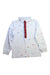 A White Long Sleeve Shirts from Momonittu in size 10Y for boy. (Front View)