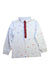 A White Long Sleeve Shirts from Momonittu in size 10Y for boy. (Front View)