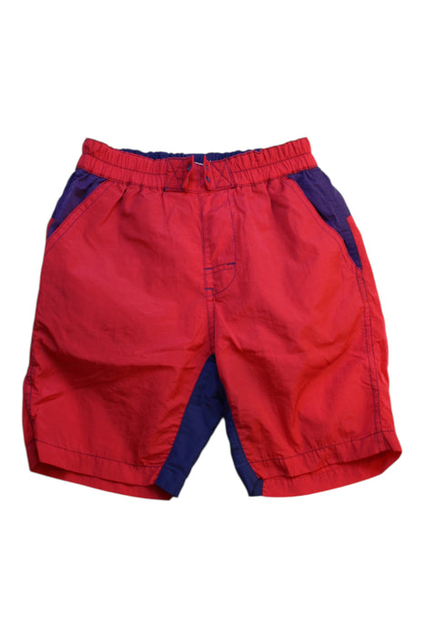 A Red Shorts from As Know As Ponpoko in size 10Y for boy. (Front View)