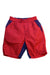 A Red Shorts from As Know As Ponpoko in size 10Y for boy. (Front View)