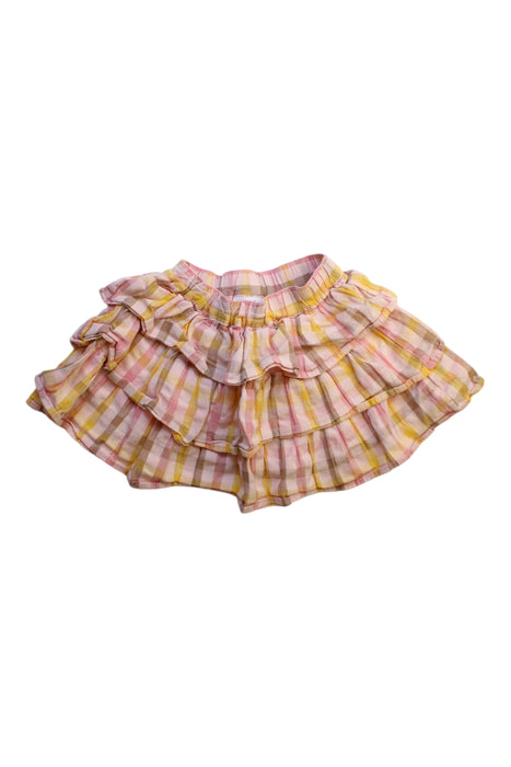 A Pink Short Skirts from Seed in size 5T for girl. (Front View)