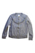 A Grey Zippered Sweatshirts from Jacadi in size 8Y for girl. (Front View)