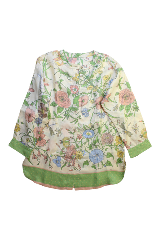 A Multicolour Long Sleeve Tops from Gucci in size 6T for girl. (Front View)