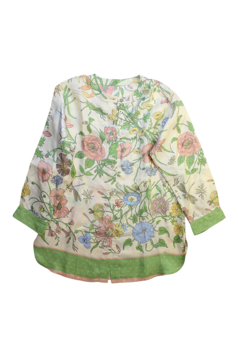 A Multicolour Long Sleeve Tops from Gucci in size 6T for girl. (Front View)