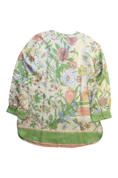 A Multicolour Long Sleeve Tops from Gucci in size 6T for girl. (Back View)