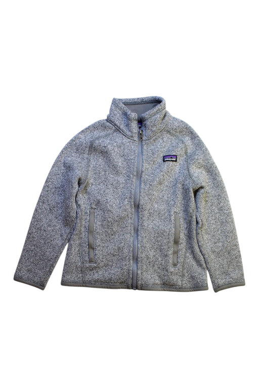 A Grey Puffer/Quilted Coats & Outerwear from Patagonia in size 5T for girl. (Front View)