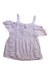 A Purple Sleeveless Tops from Abercrombie & Fitch in size 11Y for girl. (Front View)