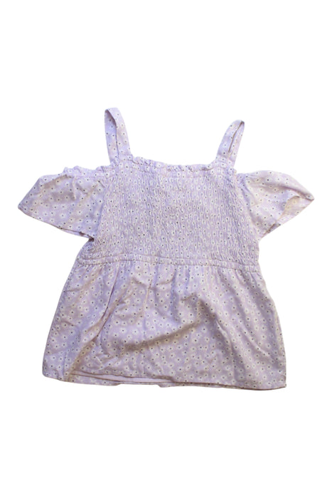 A Purple Sleeveless Tops from Abercrombie & Fitch in size 11Y for girl. (Back View)