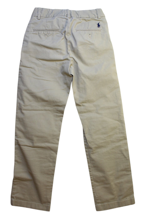 A Beige Casual Pants from Polo Ralph Lauren in size 8Y for boy. (Back View)