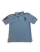 A Blue Short Sleeve Polos from Polo Ralph Lauren in size 8Y for boy. (Front View)