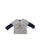 A Grey Long Sleeve T Shirts from Polo Ralph Lauren in size 6-12M for boy. (Front View)