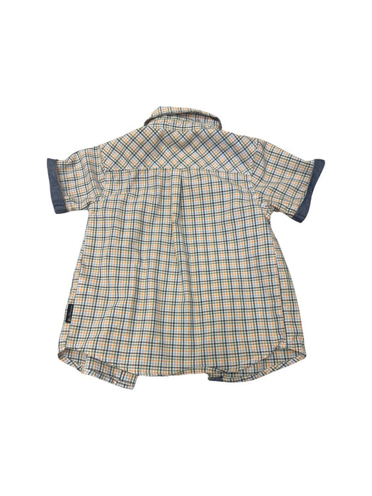 A Beige Short Sleeve Shirts from Ben Sherman in size 3T for boy. (Back View)