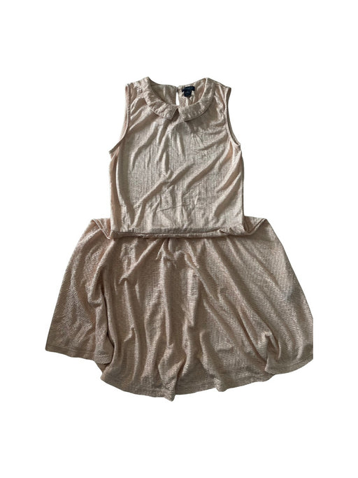 A Beige Sleeveless Dresses from Tommy Hilfiger in size 12Y for girl. (Front View)
