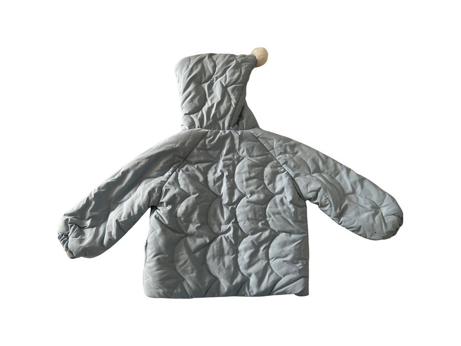 A Blue Puffer/Quilted Coats & Outerwear from Naomi Wear in size S for neutral. (Back View)