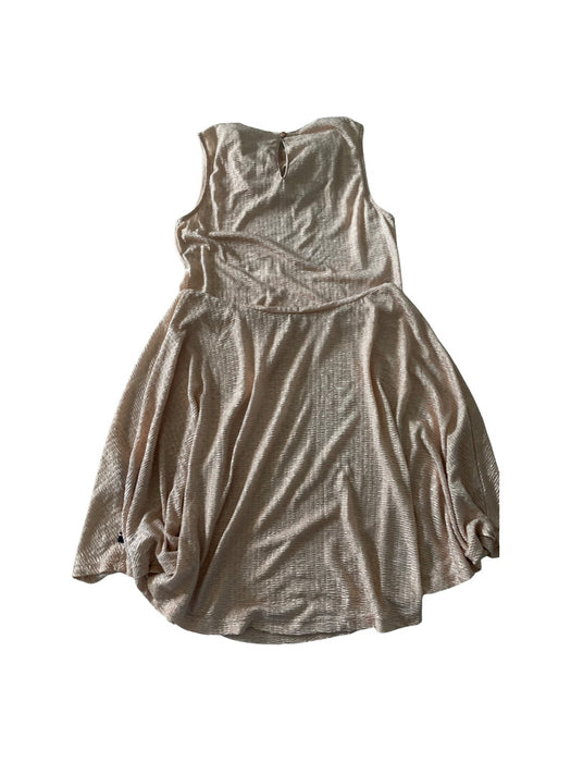 A Beige Sleeveless Dresses from Tommy Hilfiger in size 12Y for girl. (Back View)